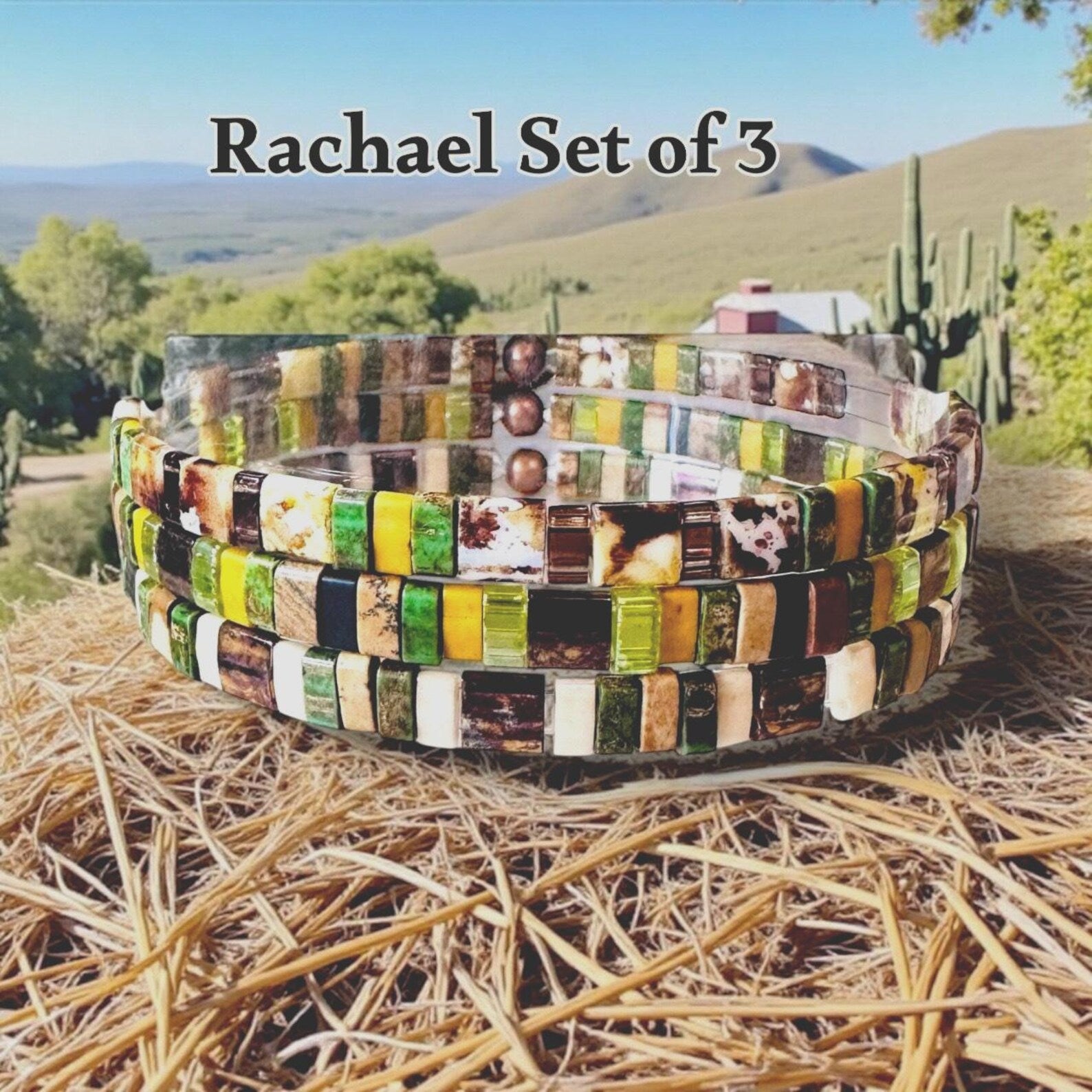 Tila Glass Bead Bracelets Set/3 - Rachael