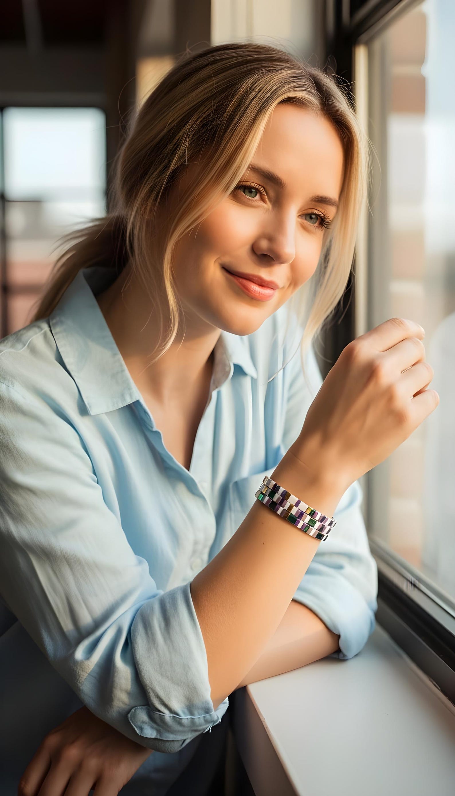 Tila Glass Bead Bracelet Set/3 - Katie