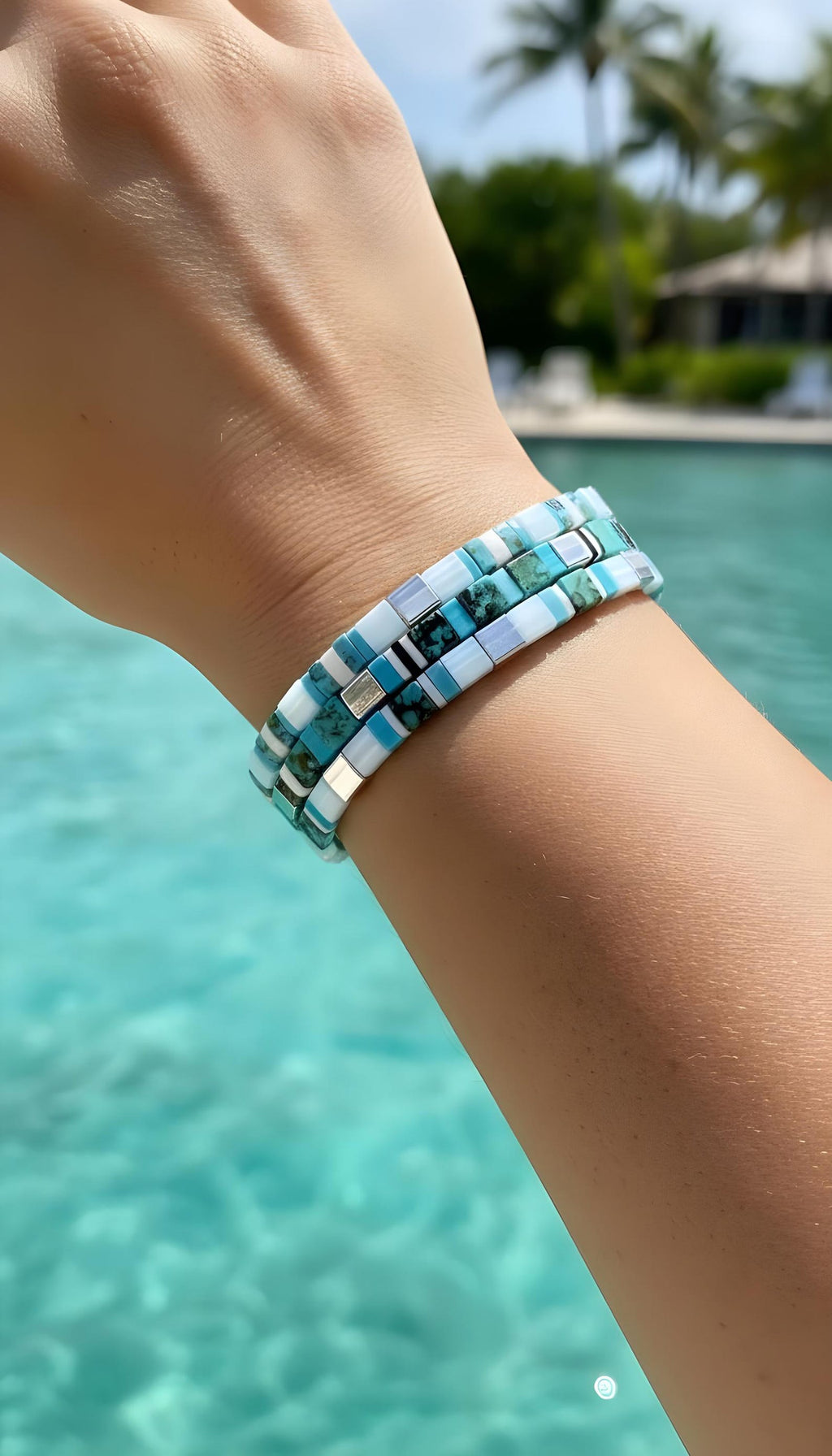 Tila Glass Bead Bracelet Set/3 - Laura