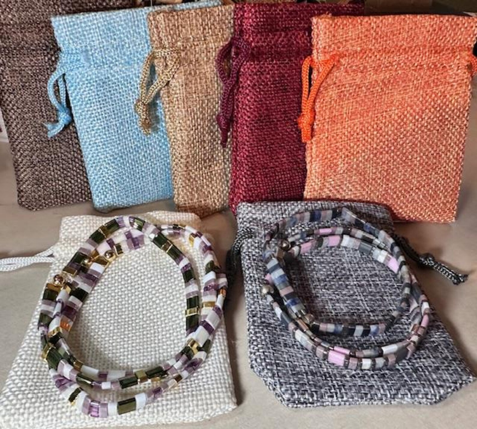 Tila Glass Bead Bracelet Set/3 - Sheri