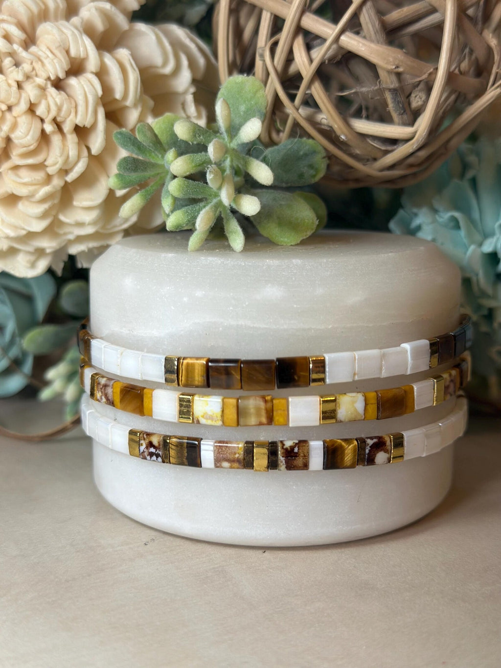 Tila Glass Bead Bracelet Set/3 - Cheryl