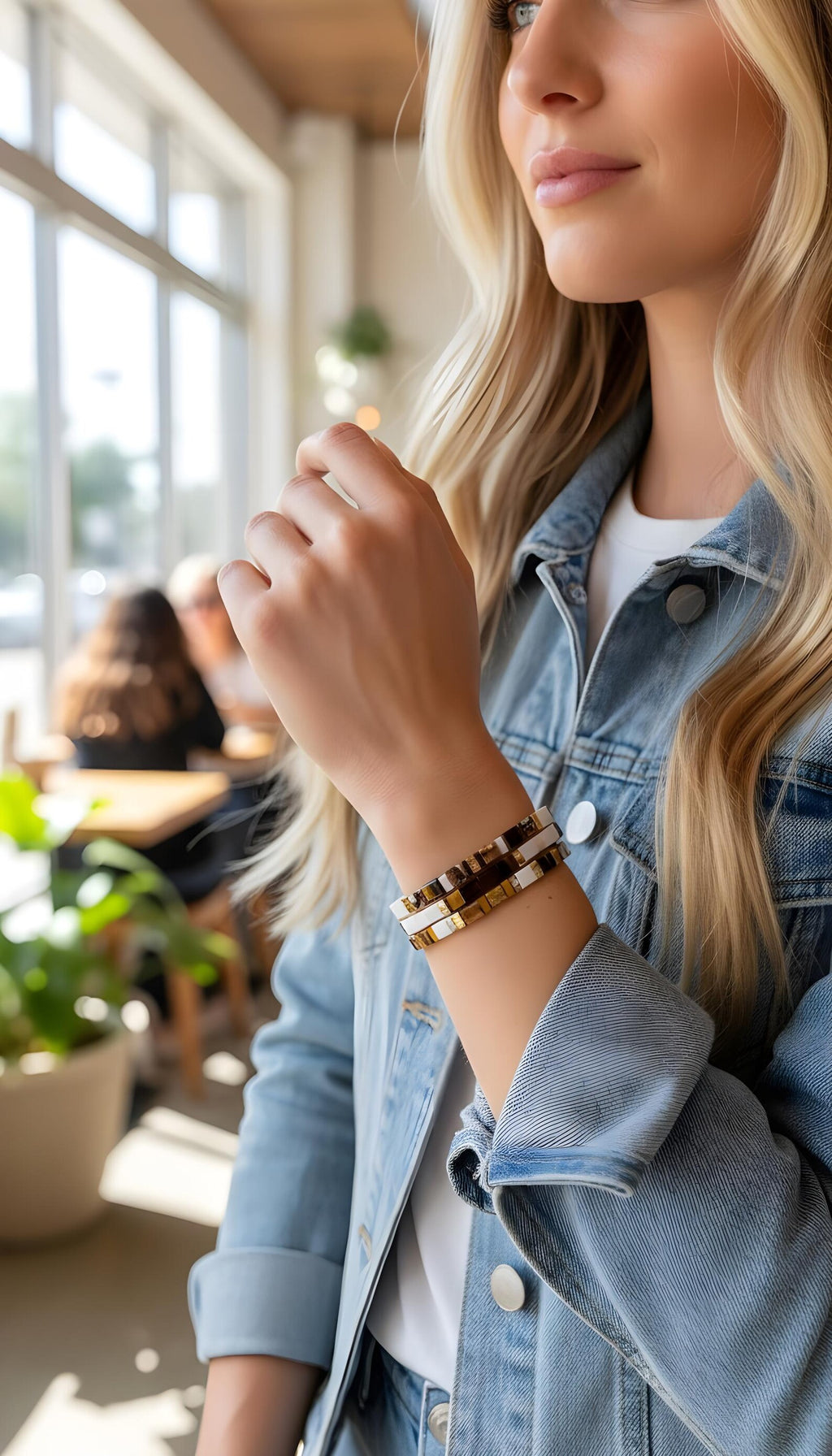 Tila Glass Bead Bracelet Set/3 - Cheryl