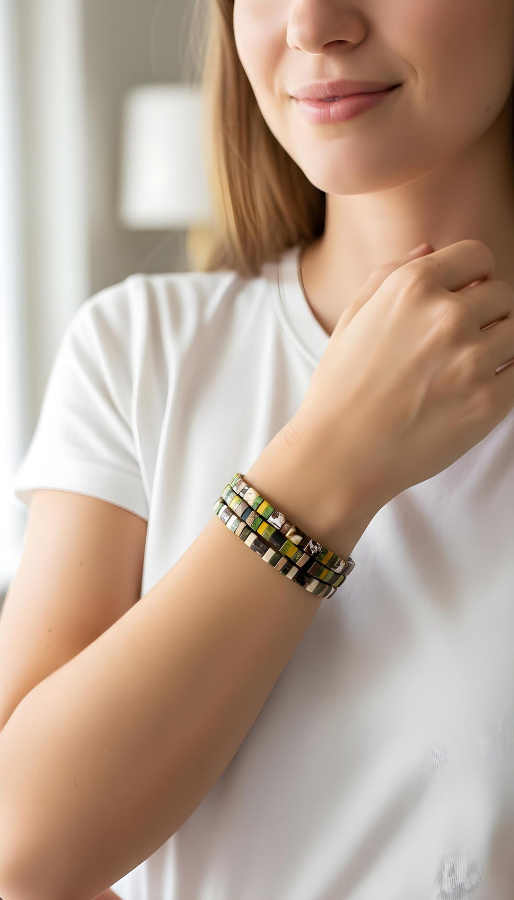 Tila Glass Bead Bracelets Set/3 - Rachael