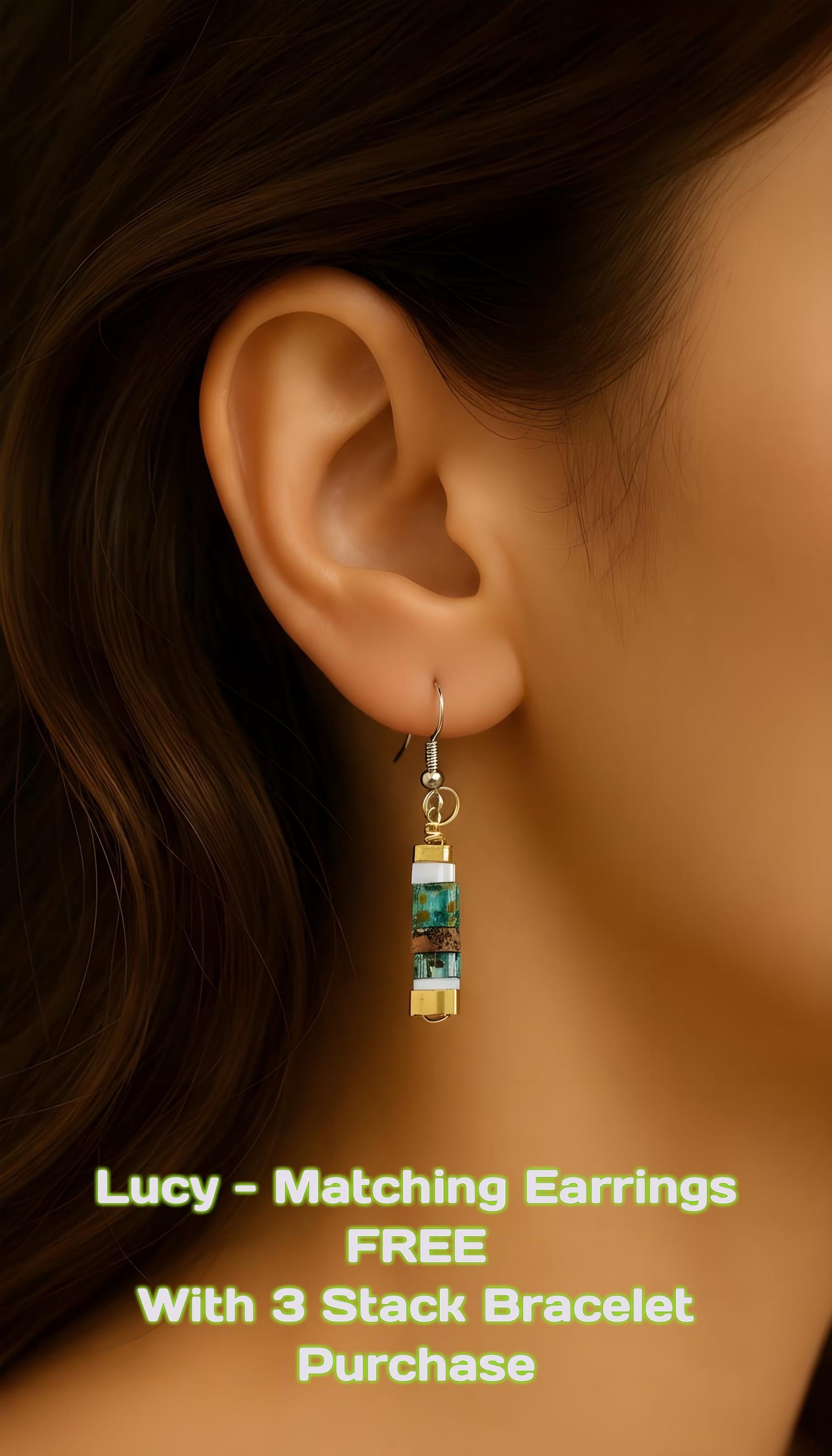 Tila Glass Bead Earrings