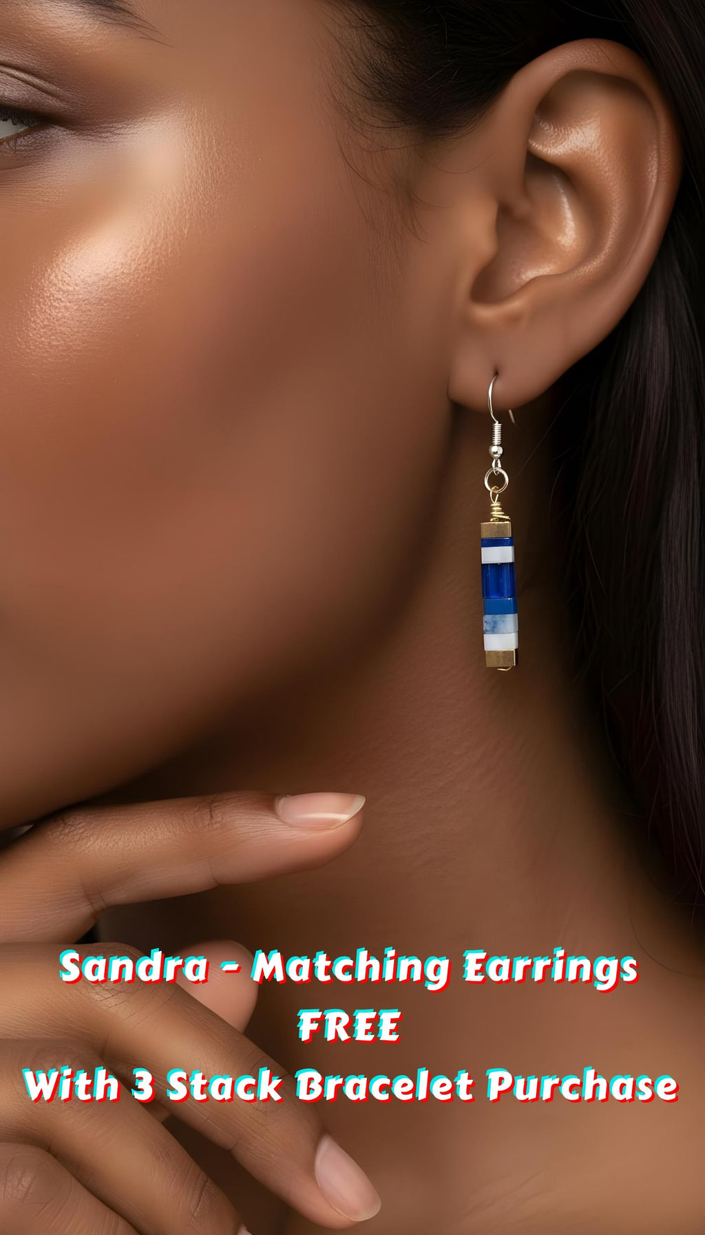 Tila Glass Bead Earrings