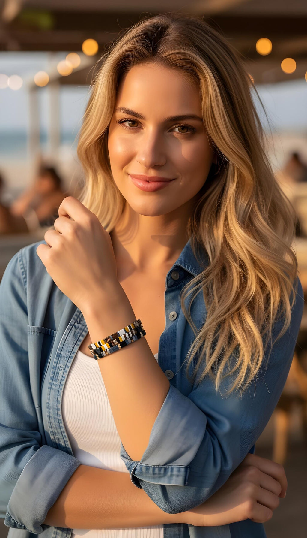 Tila Glass Bead Bracelet Set/3 - Ruth