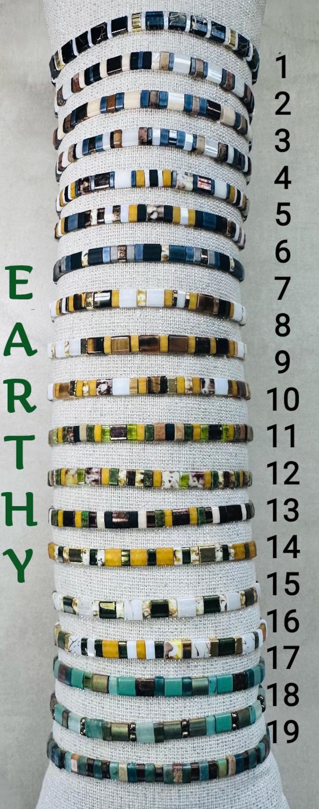 Tila Glass Bead Bracelet - Single Bracelet A' la Carte