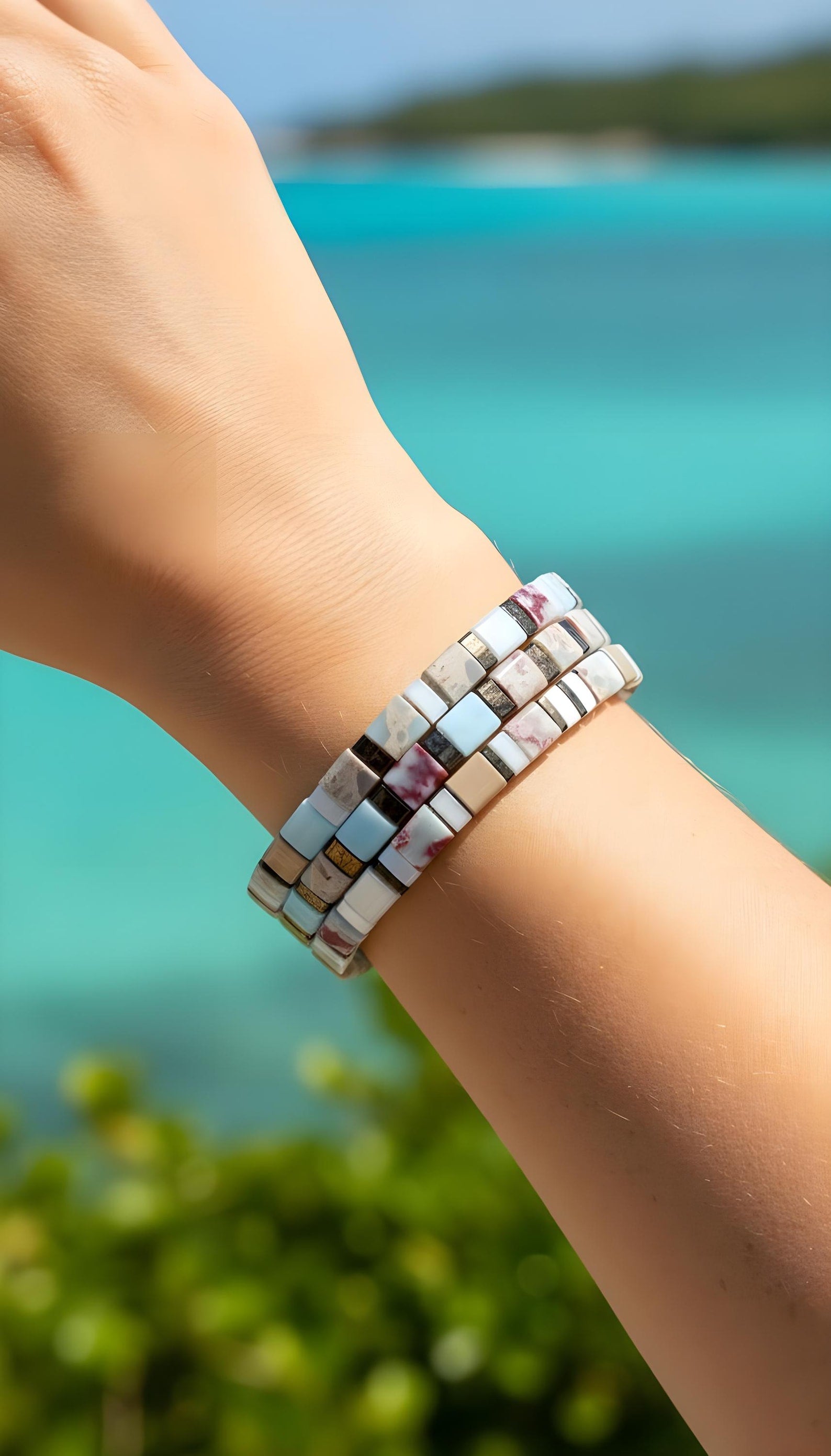 Tila Glass Bead Bracelet Set/3 - Cassie
