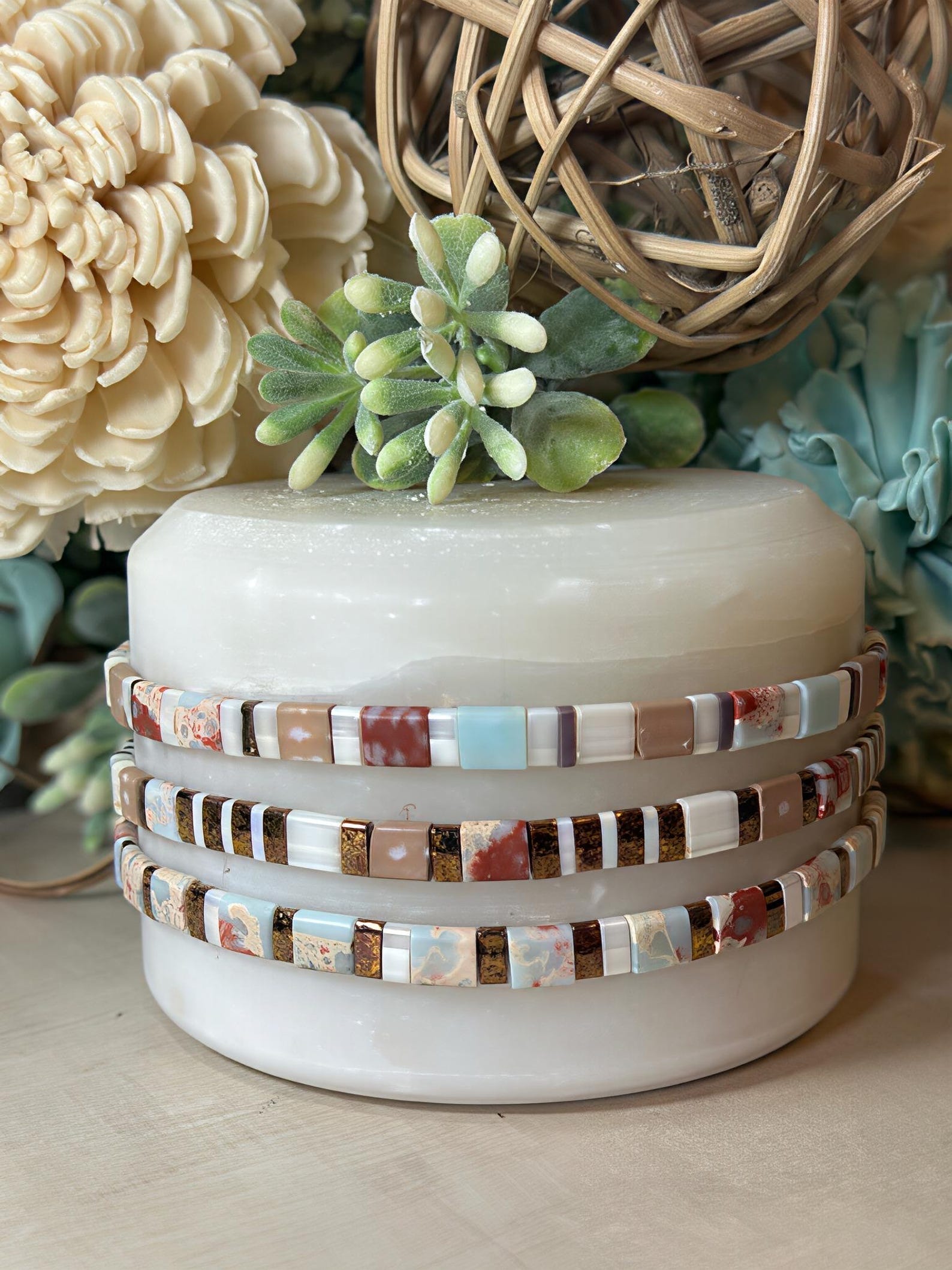 Tila Glass Bead Bracelet Set/3 - Cassie