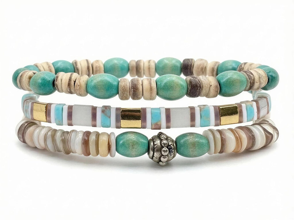 Mixed Bracelet Stack of 3 - Kendrah