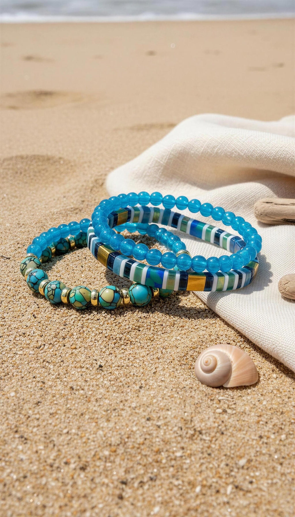 Mixed Bracelet Stack of 3 - Kandi