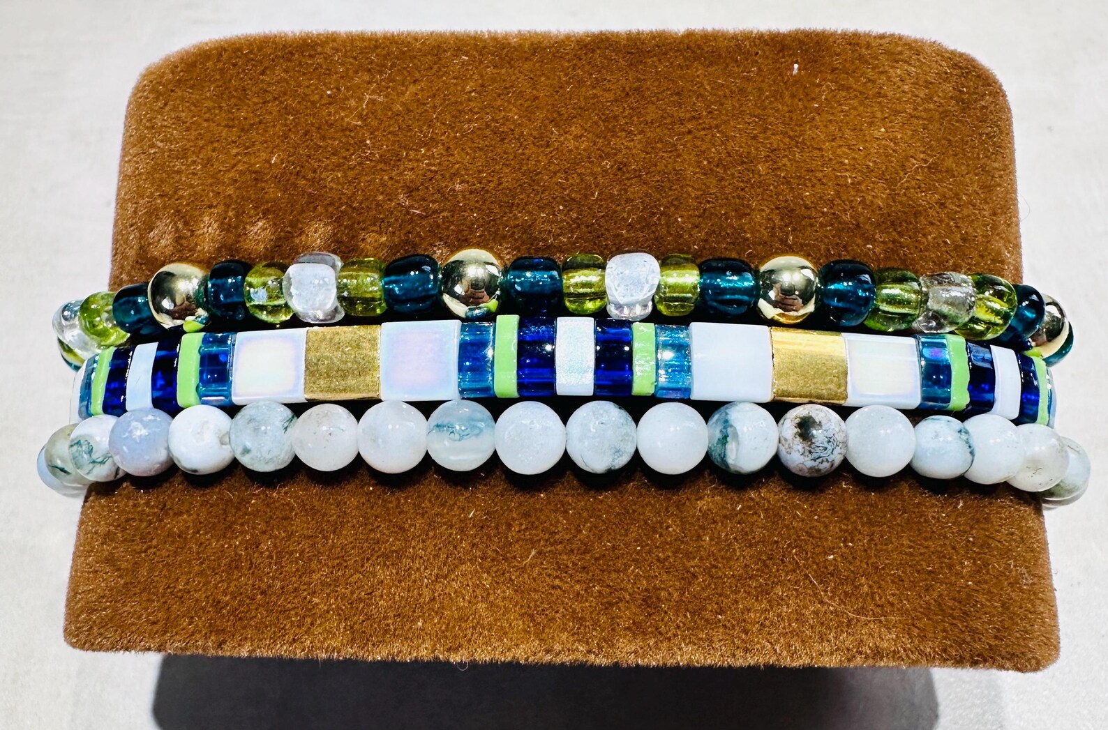 Mixed Bracelet Stack of 3 - Jenna