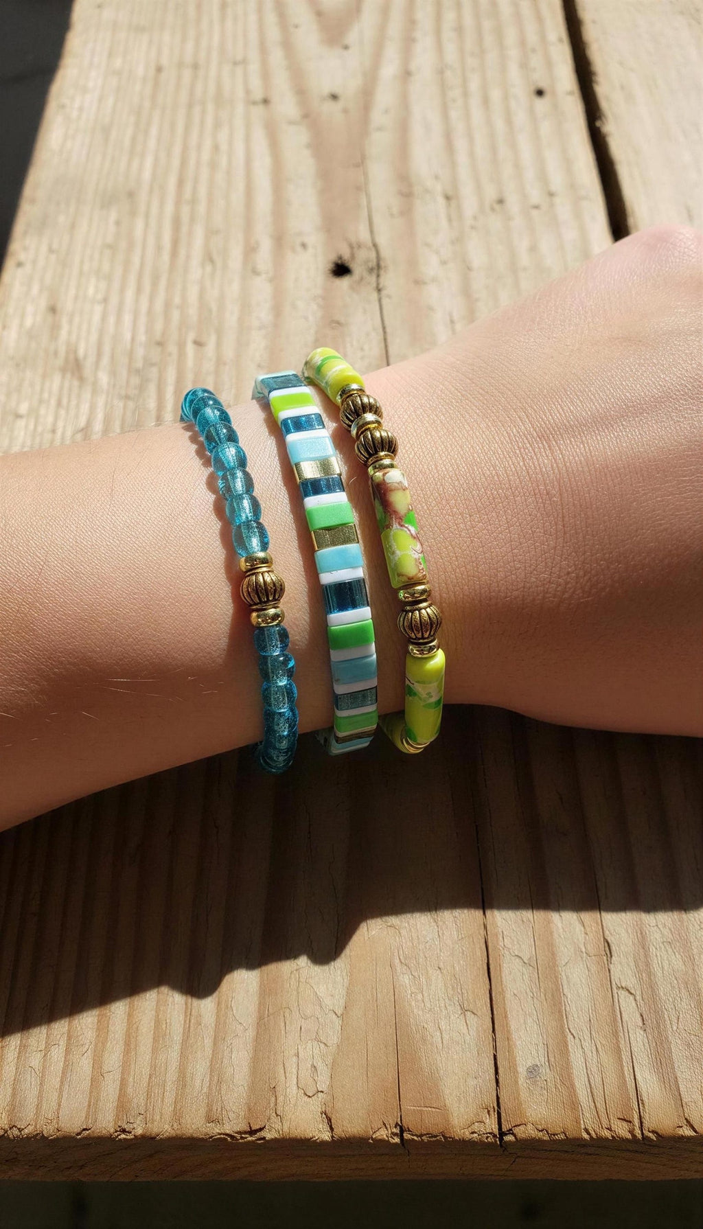 Mixed Bracelet Stack of 3 - Shawna