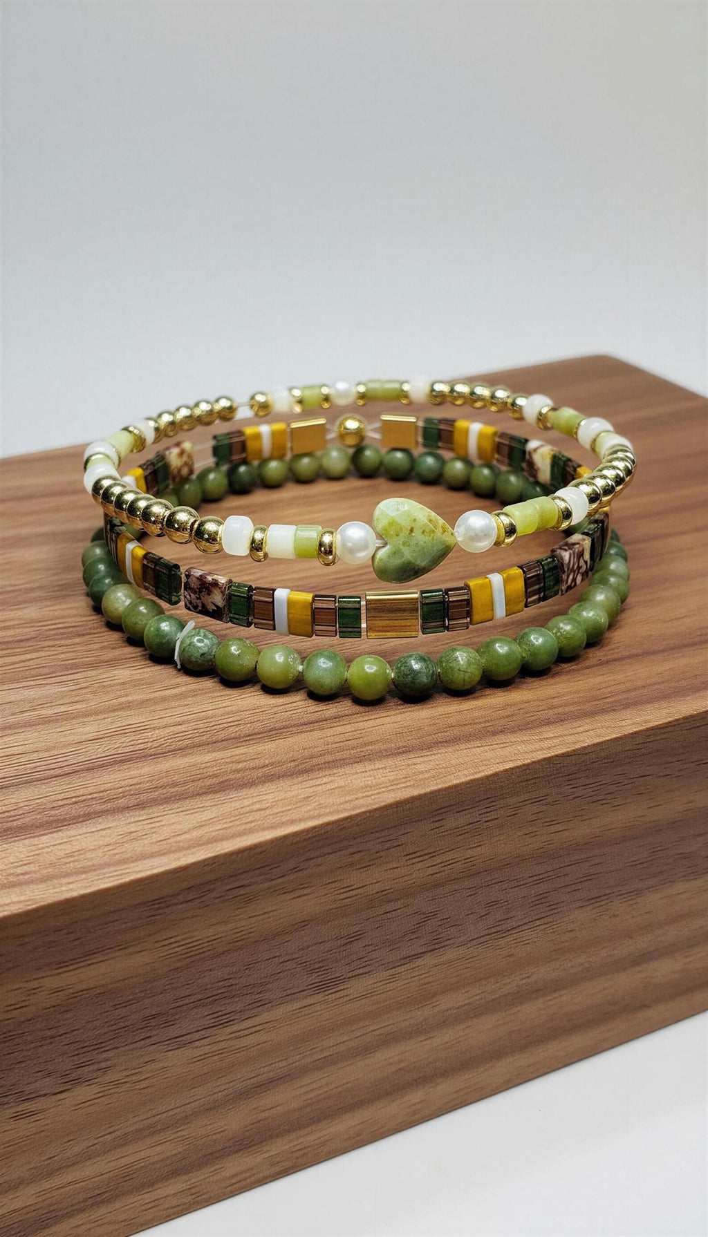Mixed Bracelet Stack of 3 - Jamie