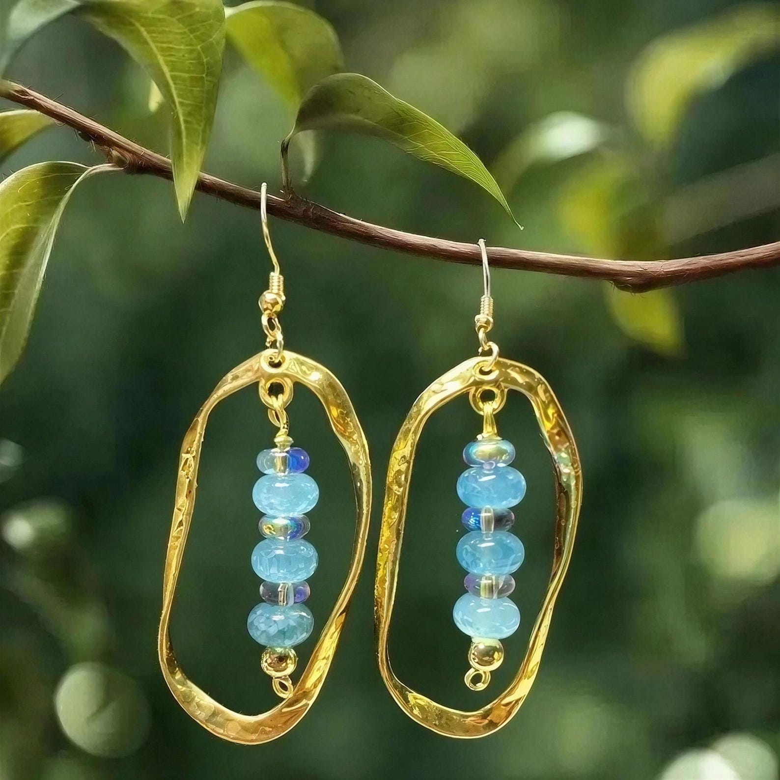 Hoop/Dangle Earrings - Gloria