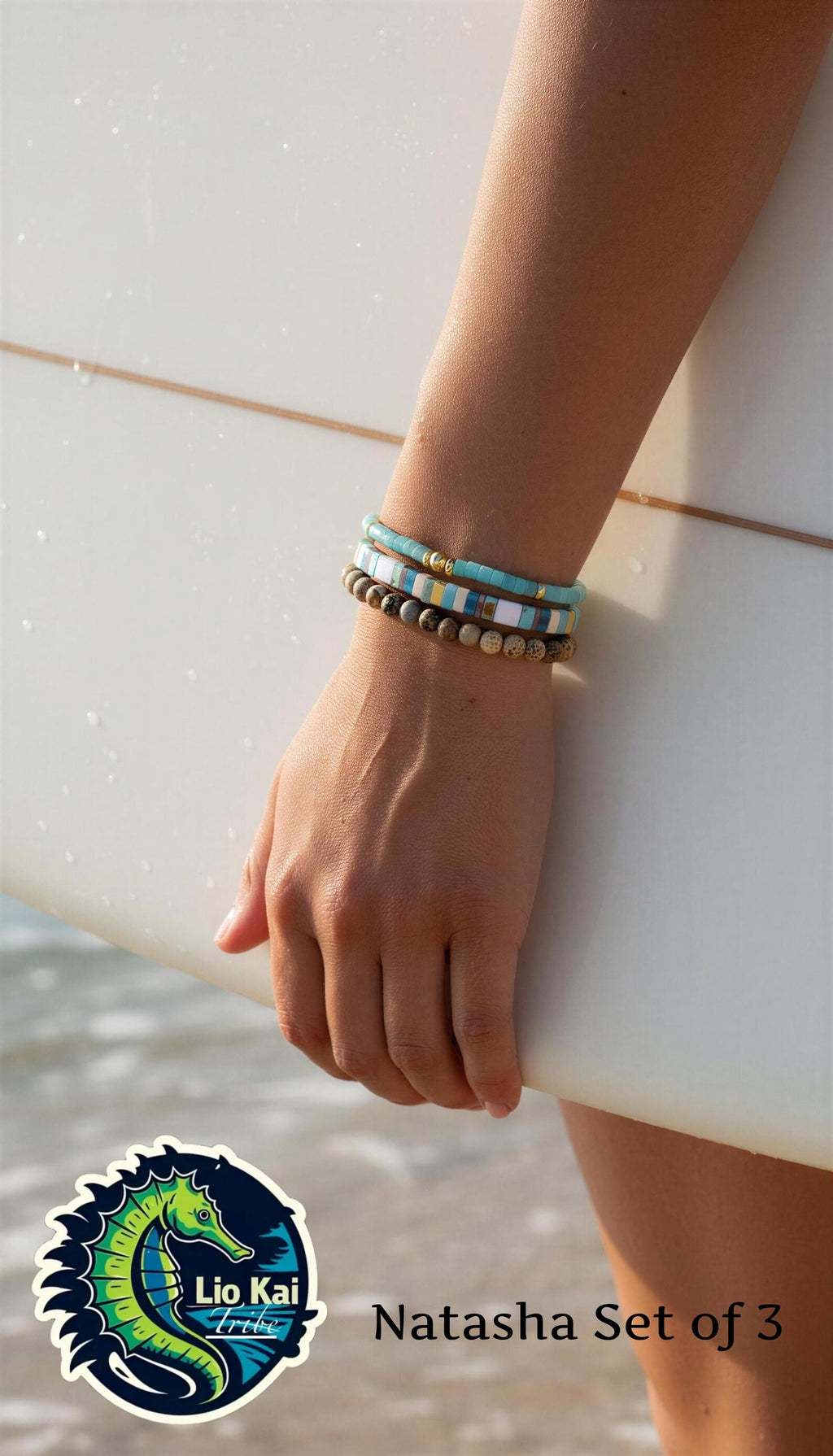 Mixed Bracelet Stack of 3 - Natasha