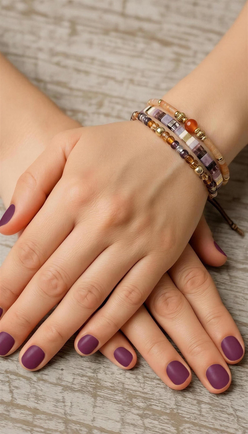 Mixed Bracelet Stack of 3 - Chelsey