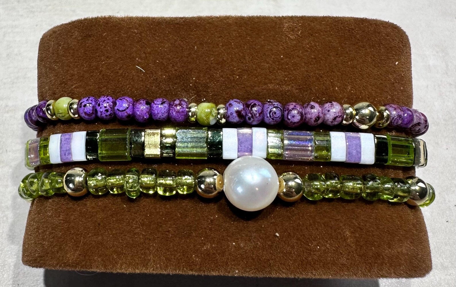 Mixed Bracelet Stack of 3 - Kerri