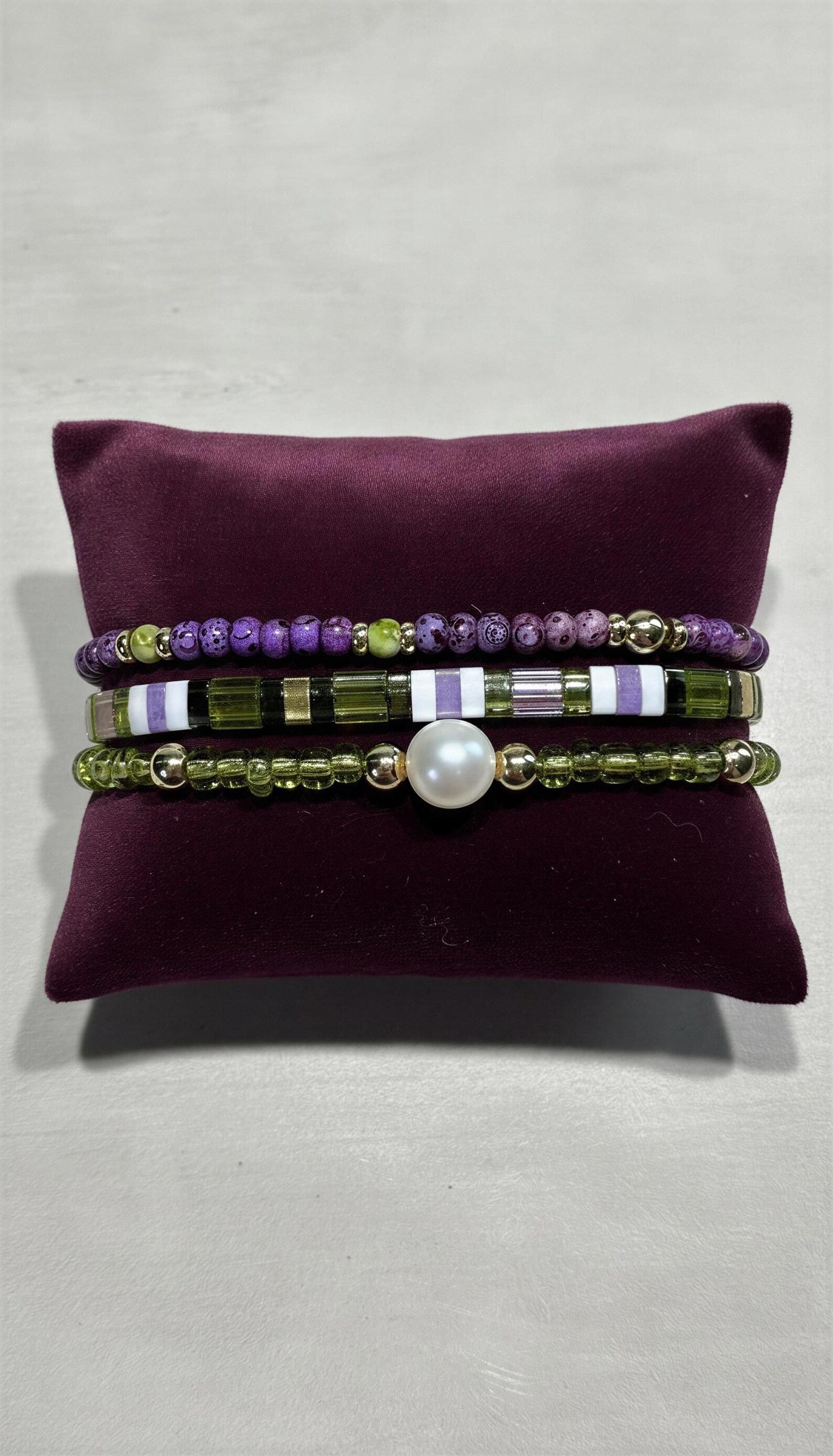 Mixed Bracelet Stack of 3 - Kerri