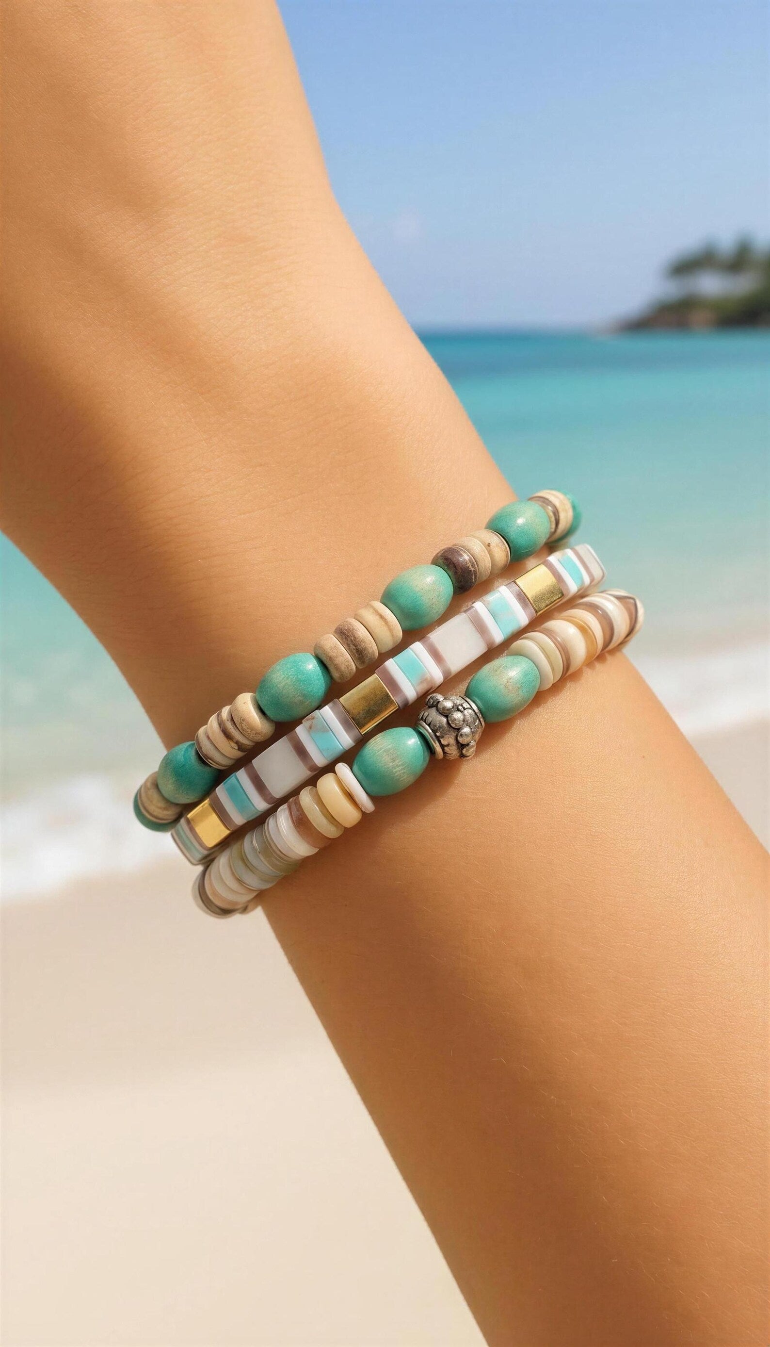 Mixed Bracelet Stack of 3 - Kendrah