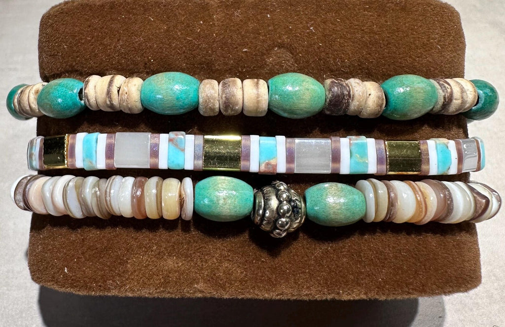 Mixed Bracelet Stack of 3 - Kendrah