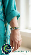 Mixed Bracelet Stack of 3 - Jenna