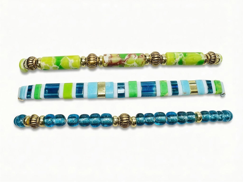 Mixed Bracelet Stack of 3 - Shawna
