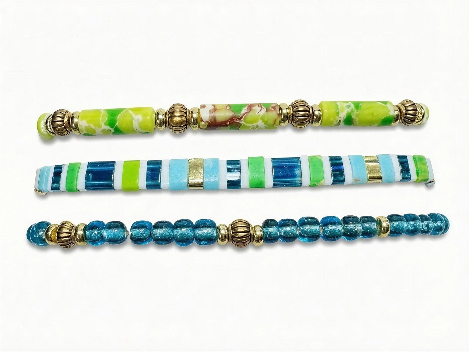 Mixed Bracelet Stack of 3 - Shawna