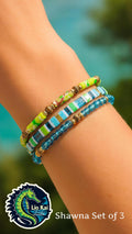 Mixed Bracelet Stack of 3 - Shawna