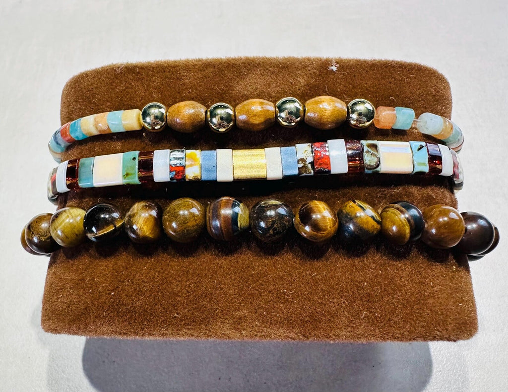 Mixed Bracelet Stack of 3 - Randi