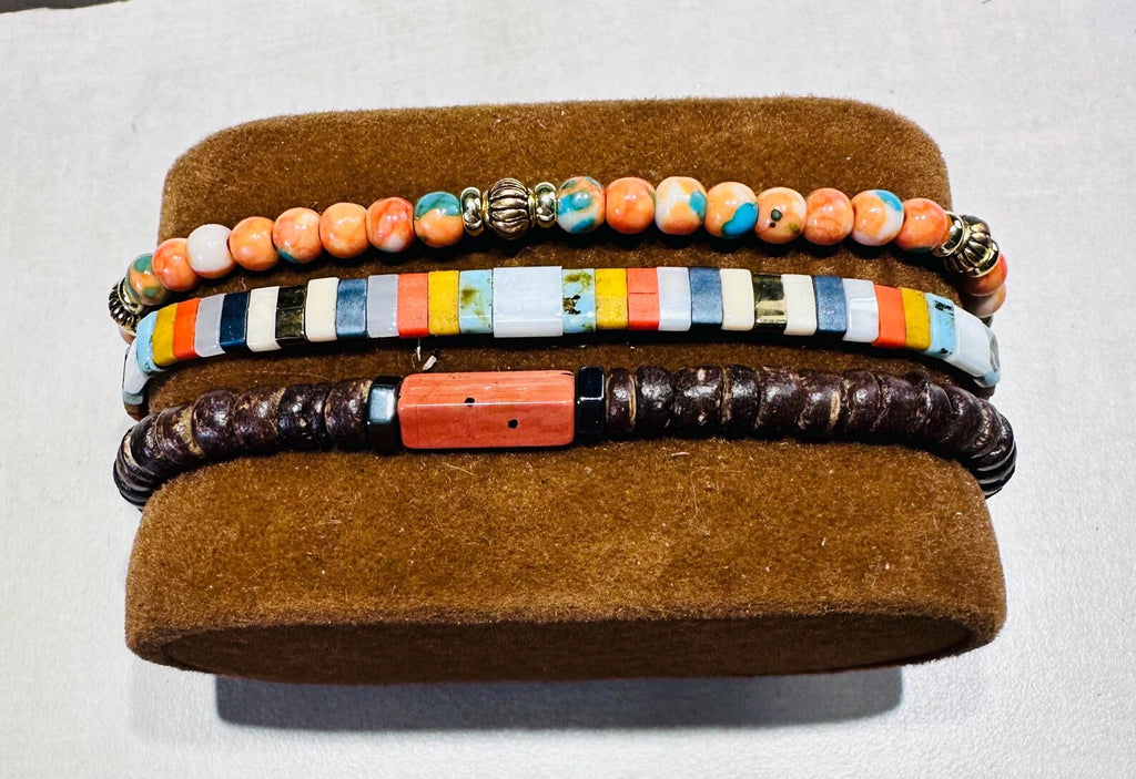 Mixed Bracelet Stack of 3 - Kassie