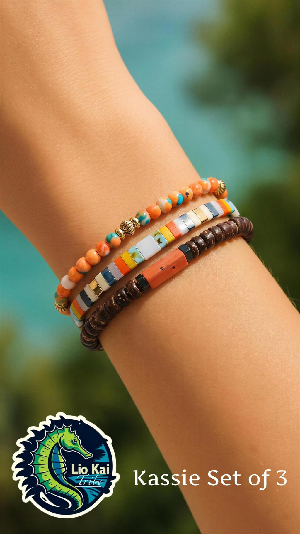 Mixed Bracelet Stack of 3 - Kassie