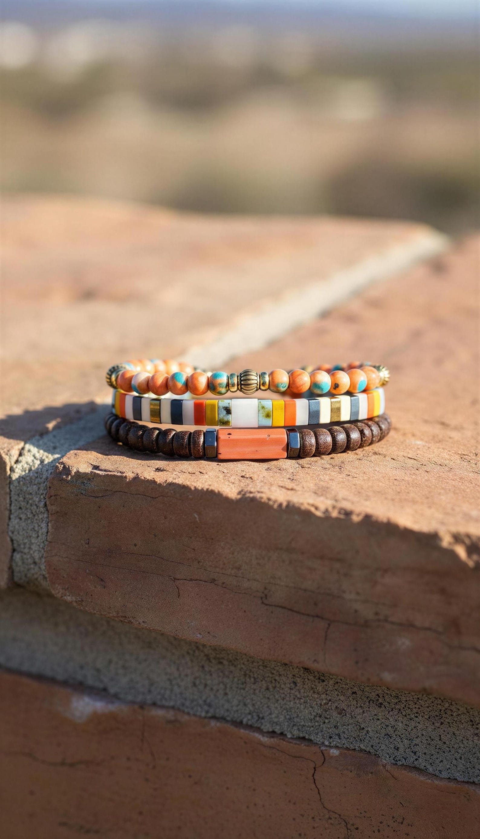 Mixed Bracelet Stack of 3 - Kassie
