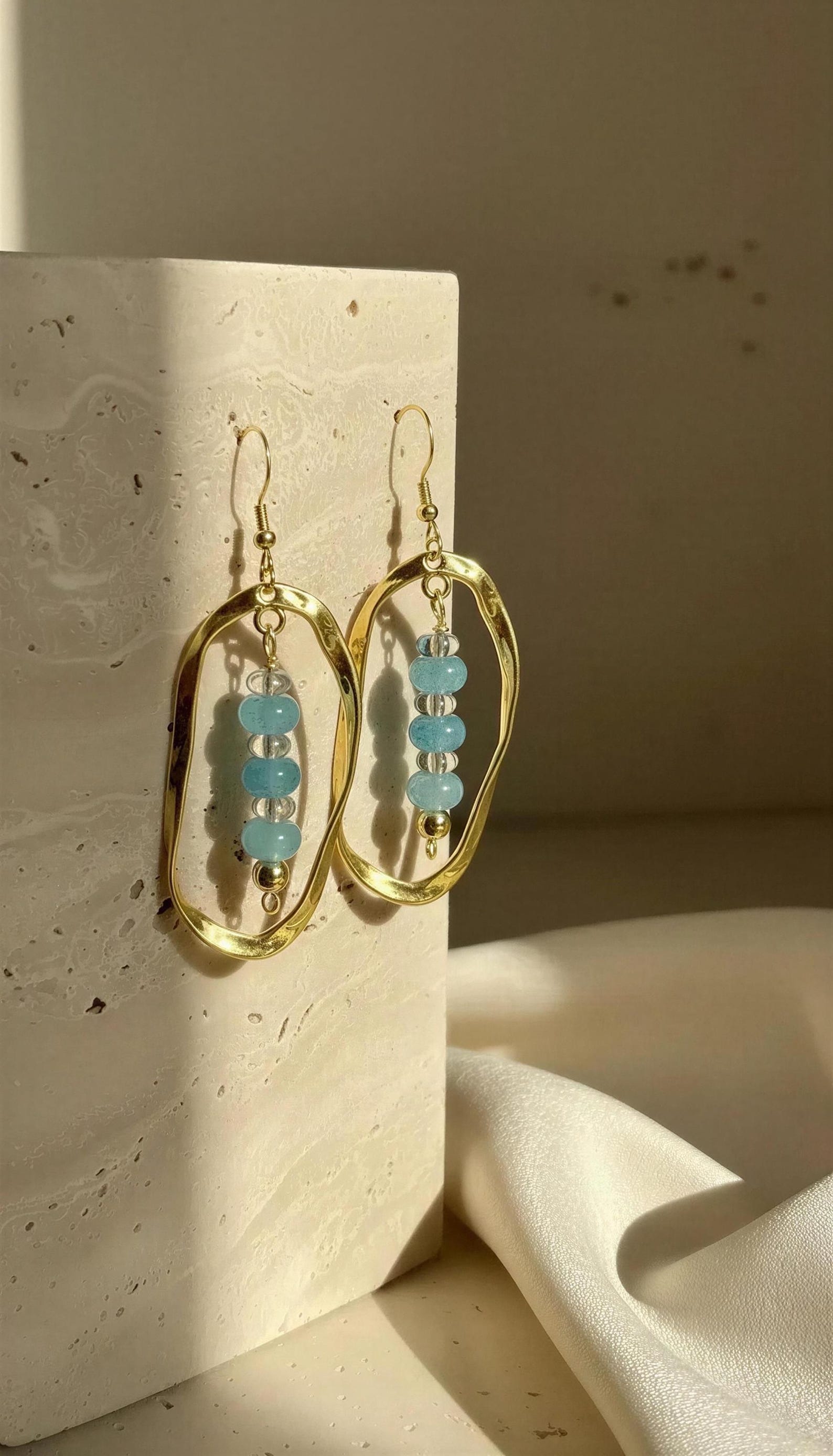 Hoop/Dangle Earrings - Gloria