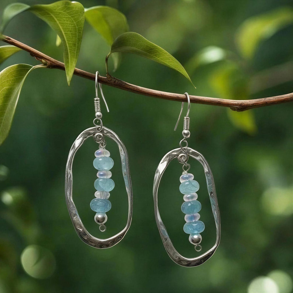 Hoop/Dangle Earrings - Gloria